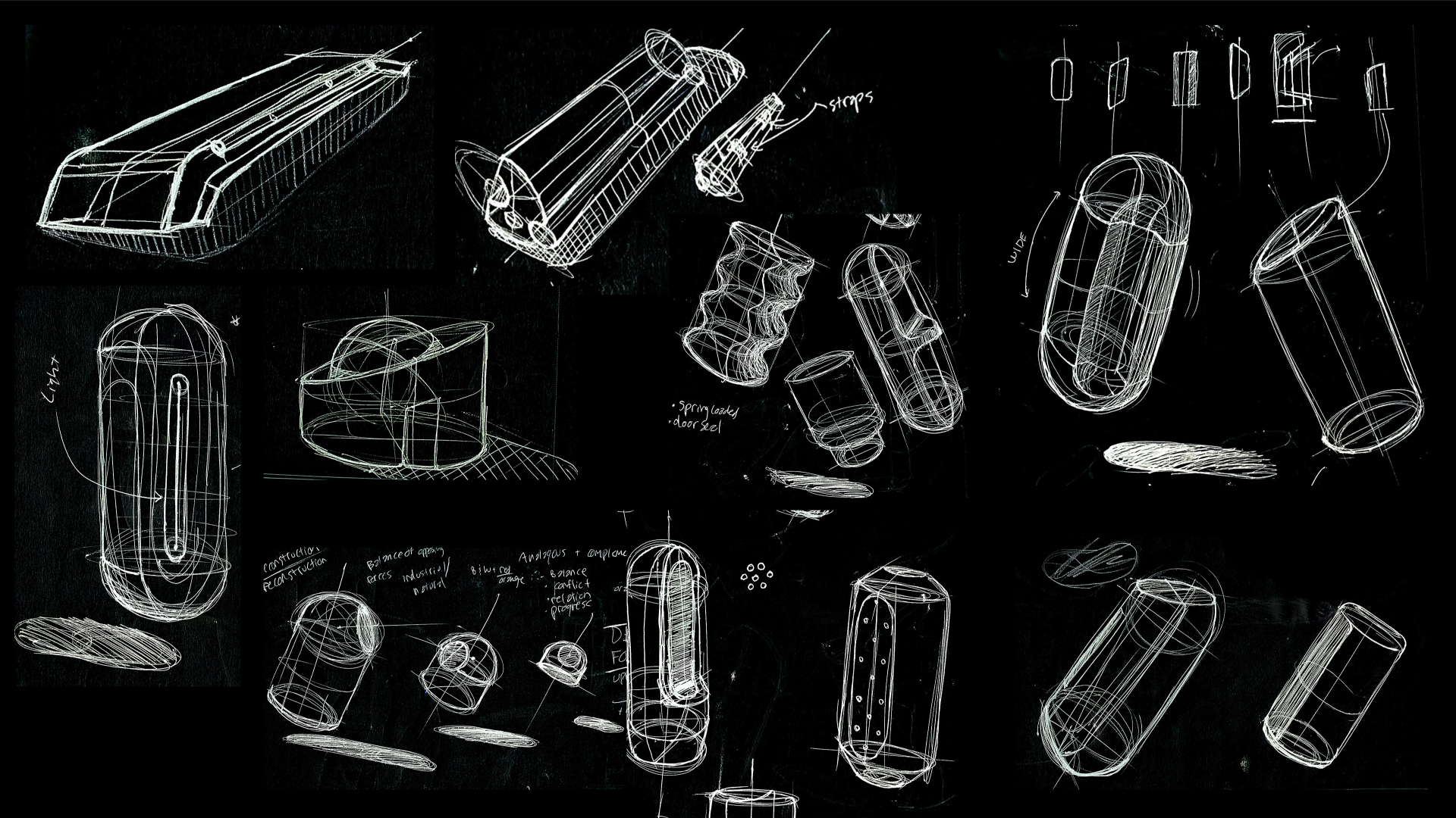 Crazy eights — physical product form exploration