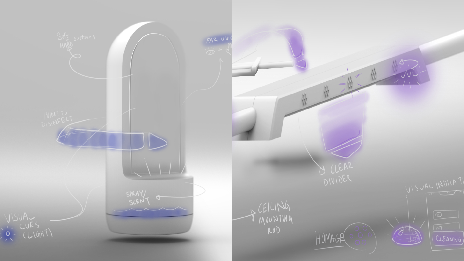 Refined concept sketches
