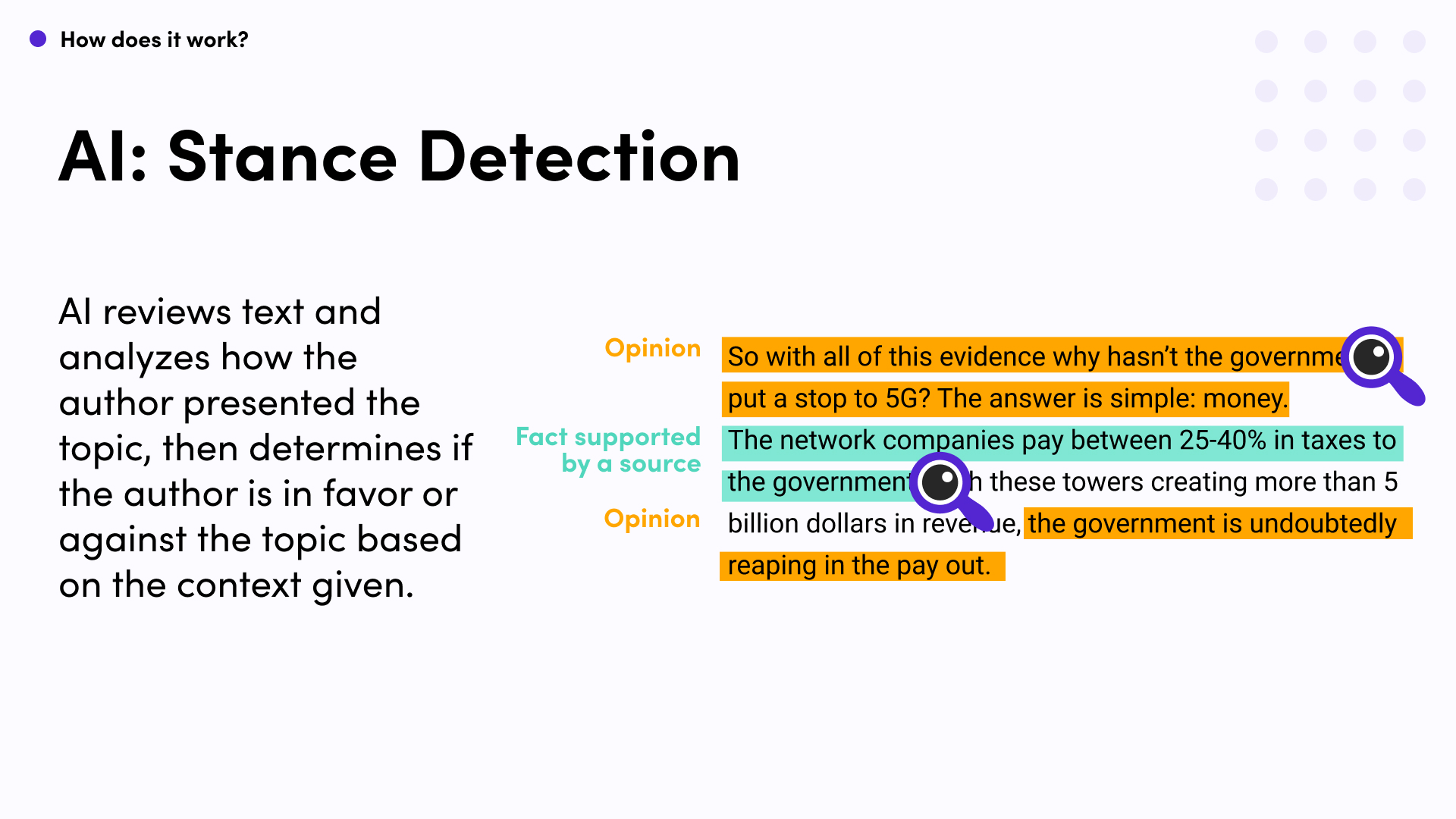 How TruCan's AI processes sources